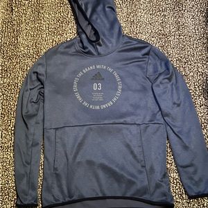 Navy blue Adidas hoodie size medium